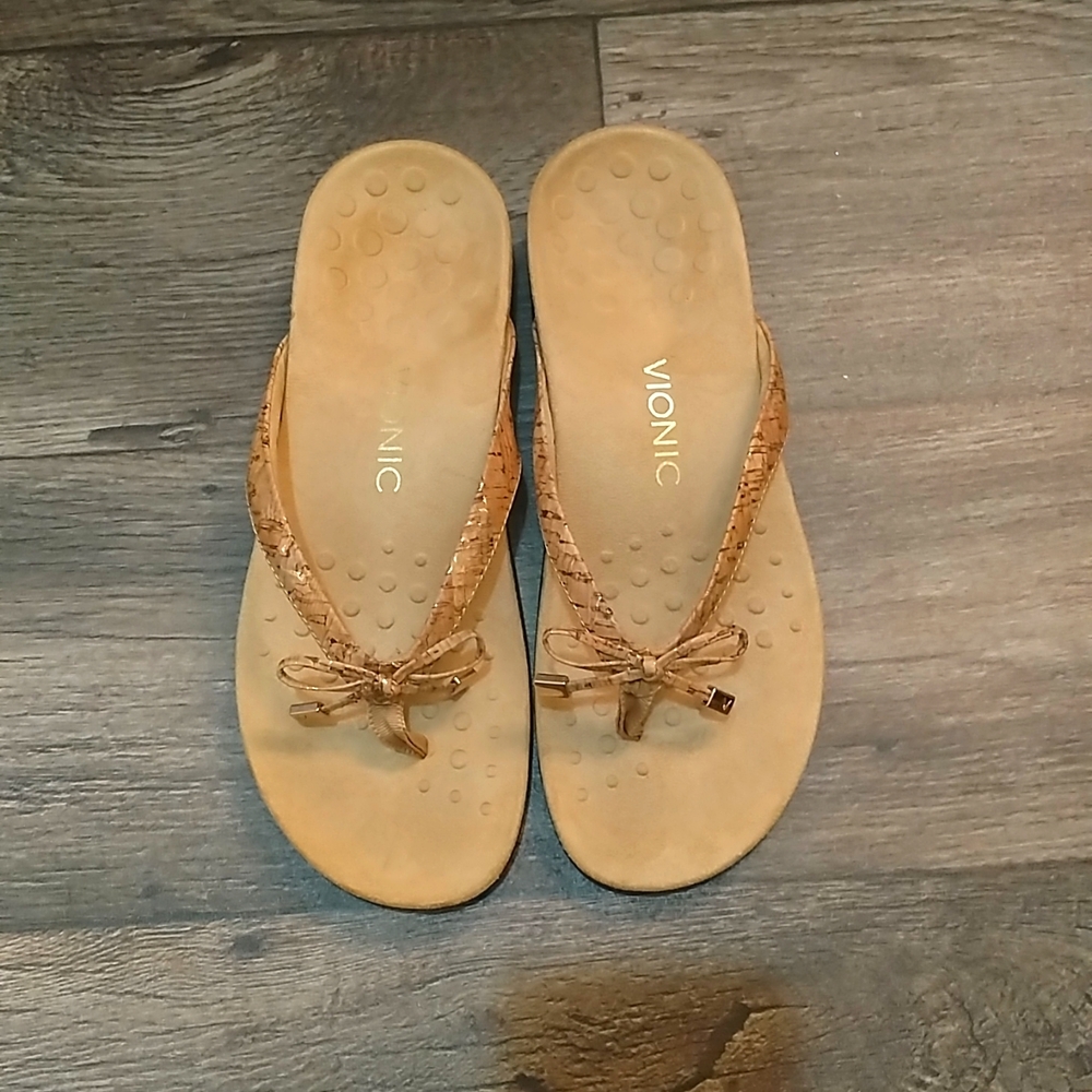 Tan sandals
